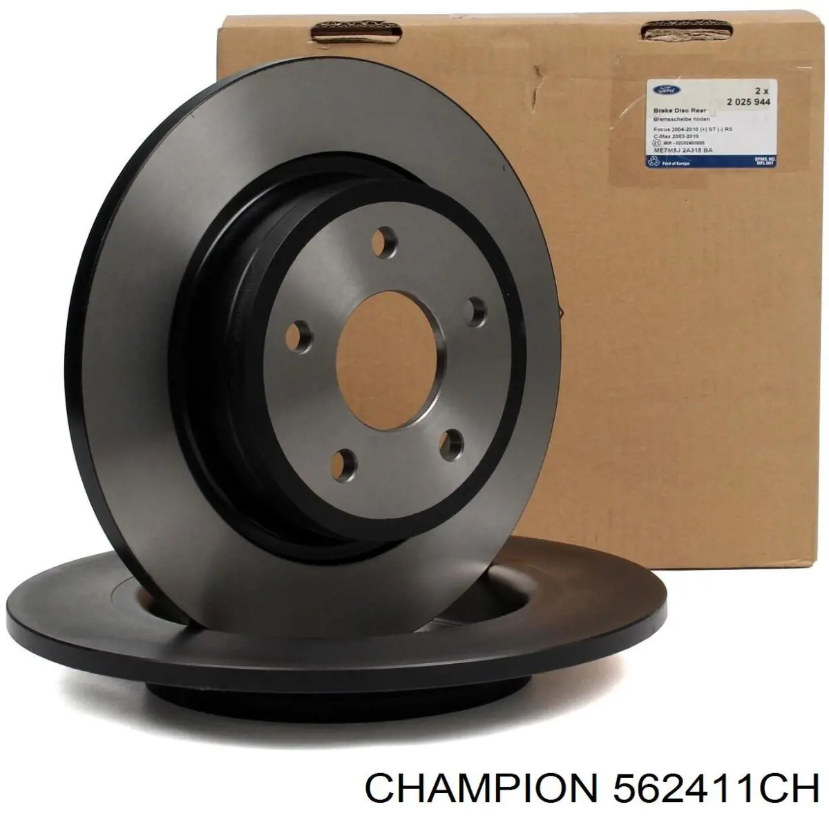 Купити 562411CH Champion Диск заднього гальма