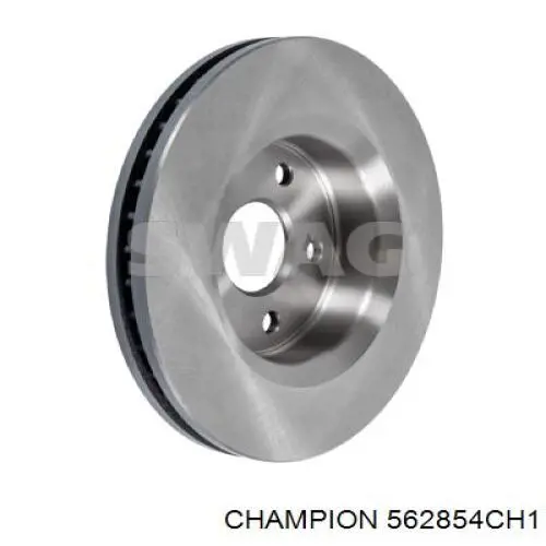 Диск переднього гальма Champion 562854CH1 ціна, від 44.13 USD