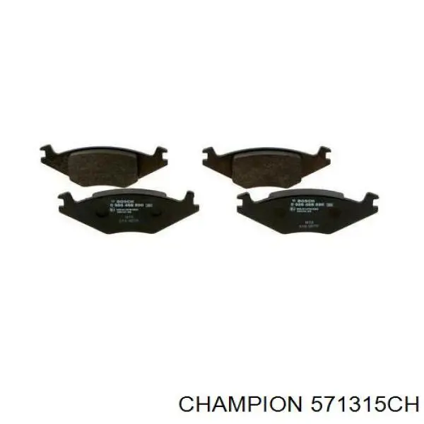 Гальмівні колодки Champion 571315CH ціна, від 13.18 USD