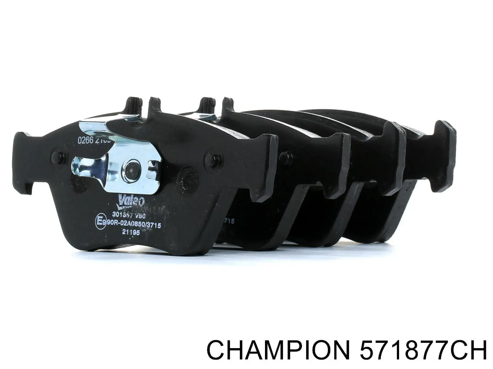571877CH Champion Передні гальмівні колодки
