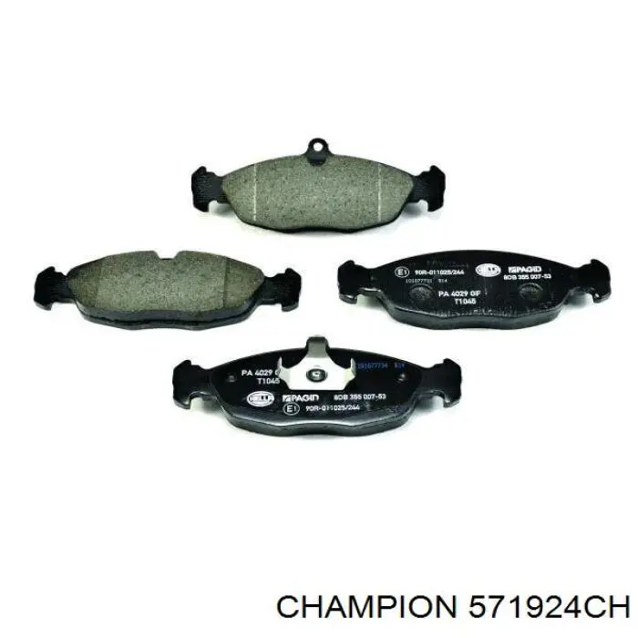 Купити 96133555S General Motors Колодки гальмівні передні, дискові