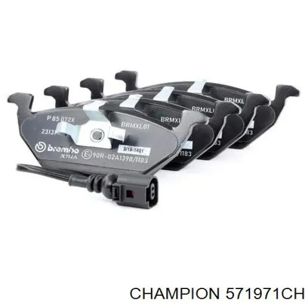 Тормозні колодки Champion 571971CH