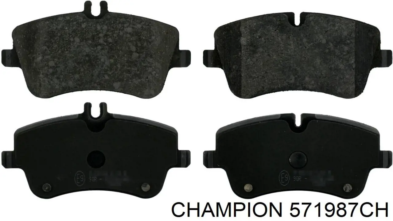 571987CH Champion Передні гальмівні колодки