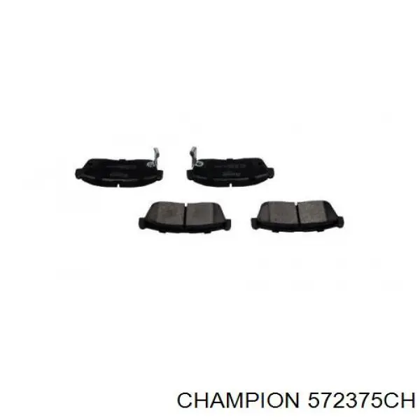 Купити 572375CH Champion Колодки гальмівні передні, дискові