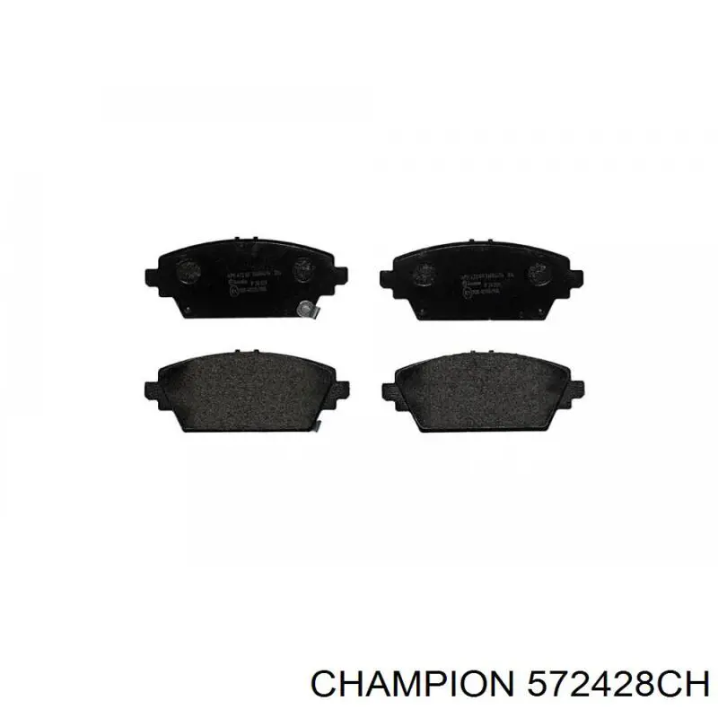 Гальмівні колодки Champion 572428CH ціна, від 18.67 USD