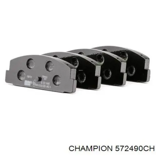 Задні гальмівні колодки Champion 572490CH ціна, від 17.32 USD