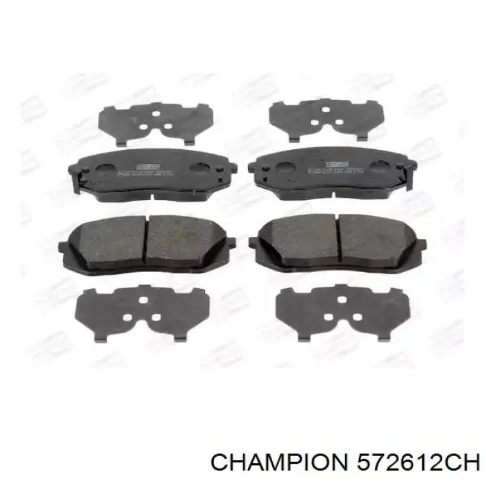 Купити 572612CH Champion Колодки гальмівні передні, дискові