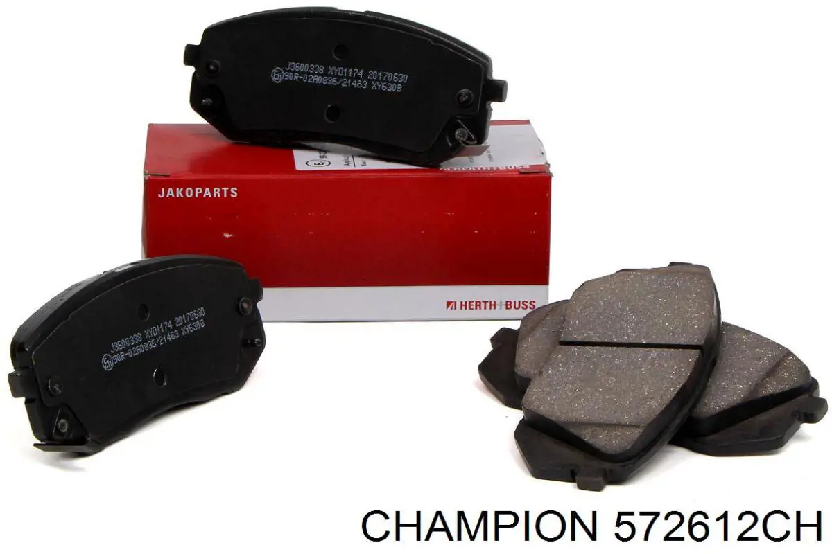 Передні тормозні колодки DP21809 EBC Brakes
