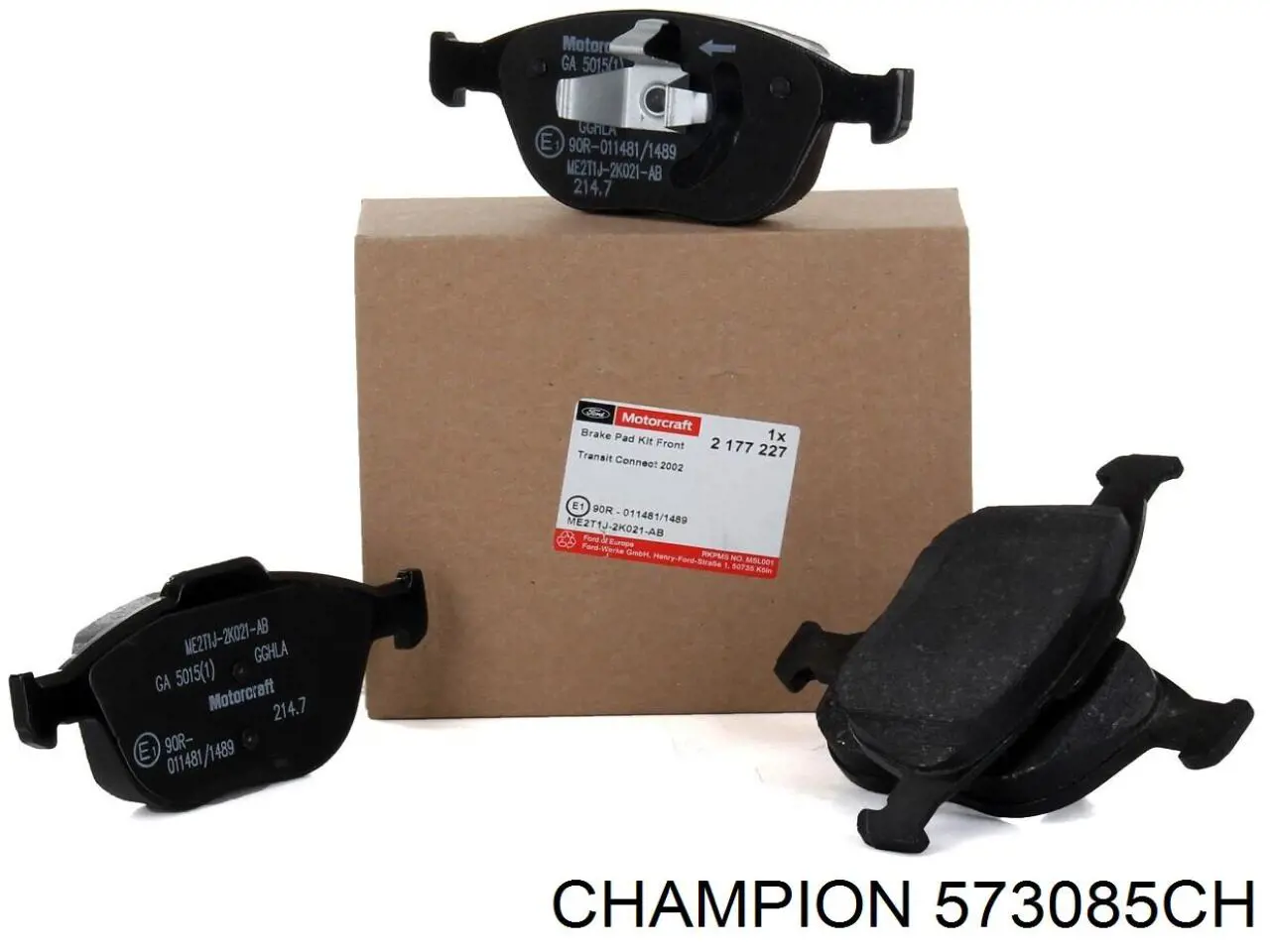 Гальмівні колодки Champion 573085CH ціна, від 20.88 USD