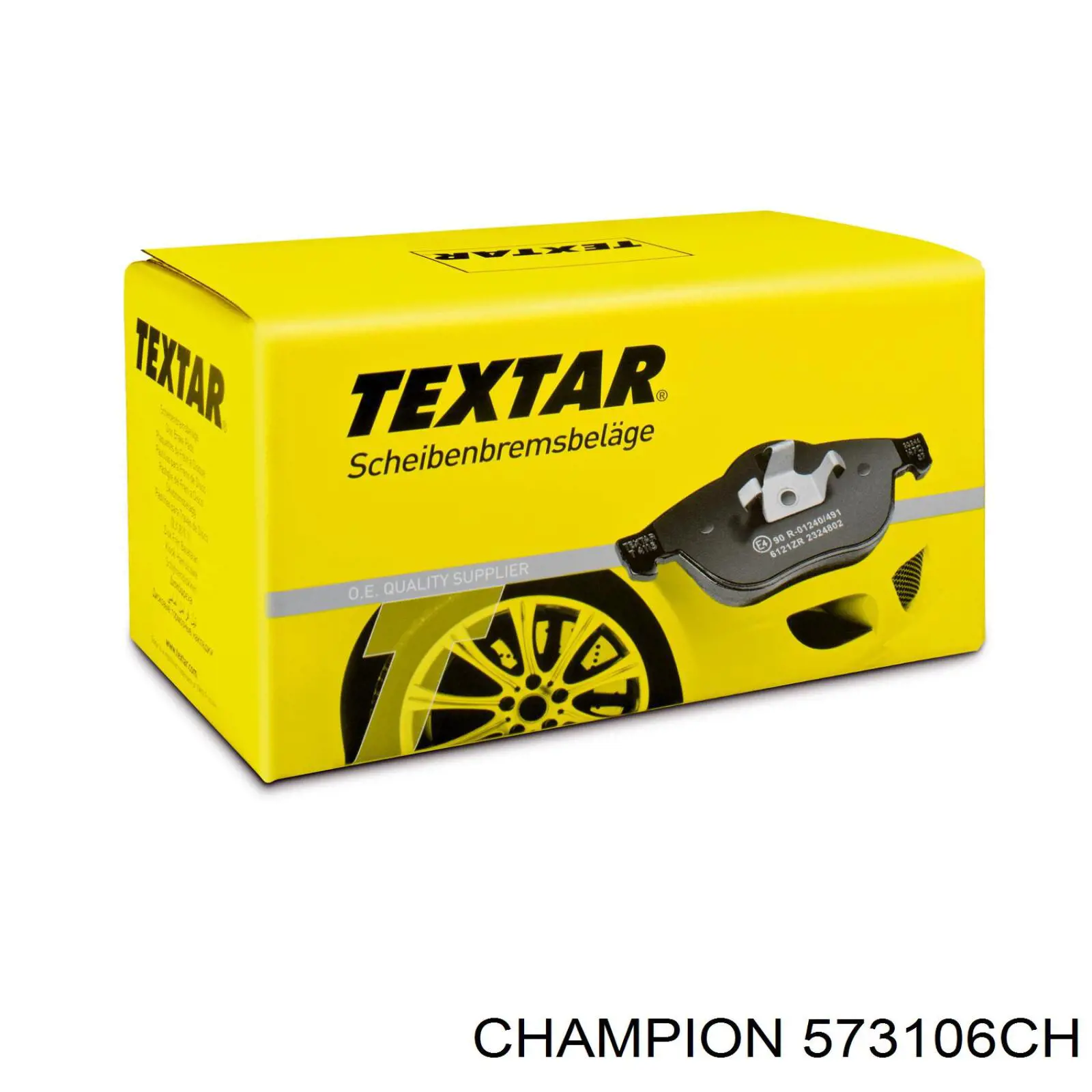 Купити 573106CH Champion Колодки гальмівні передні, дискові
