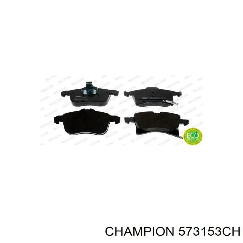 Купити 573153CH Champion Колодки гальмівні передні, дискові