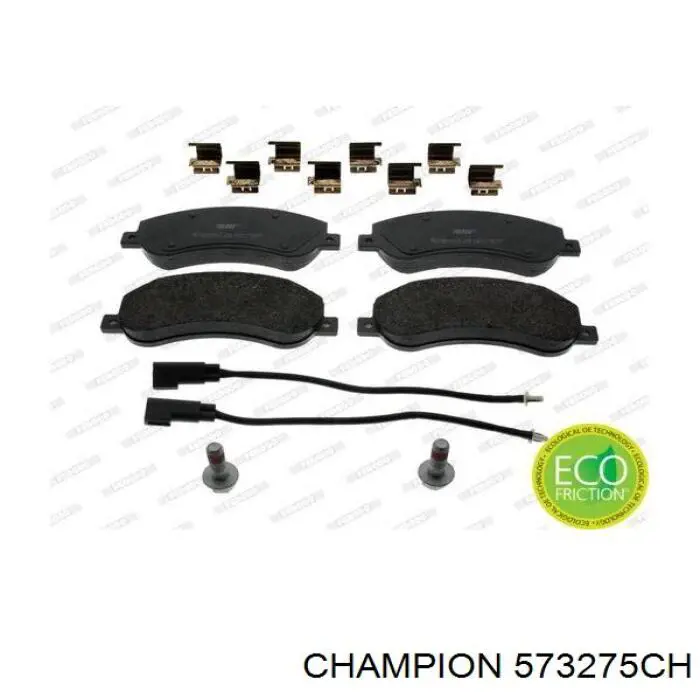 Гальмівні колодки Champion 573275CH ціна, від 28.27 USD