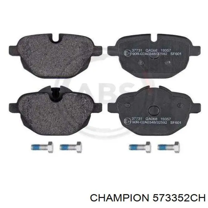 Купити 573352CH Champion Задні колодки