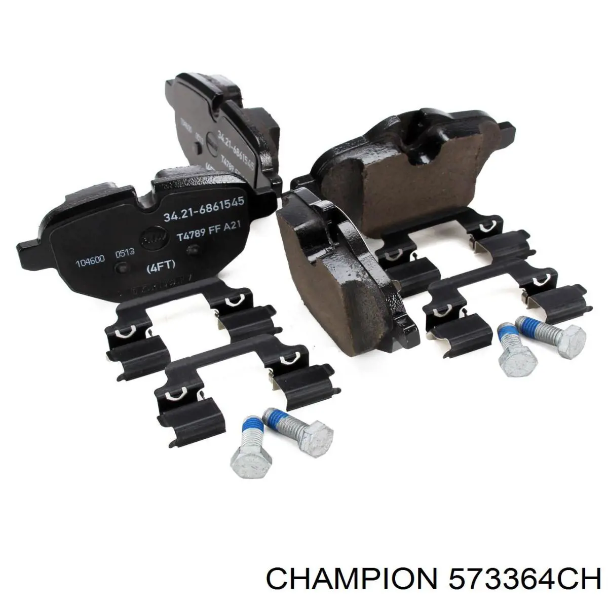 Тормозні колодки Champion 573364CH
