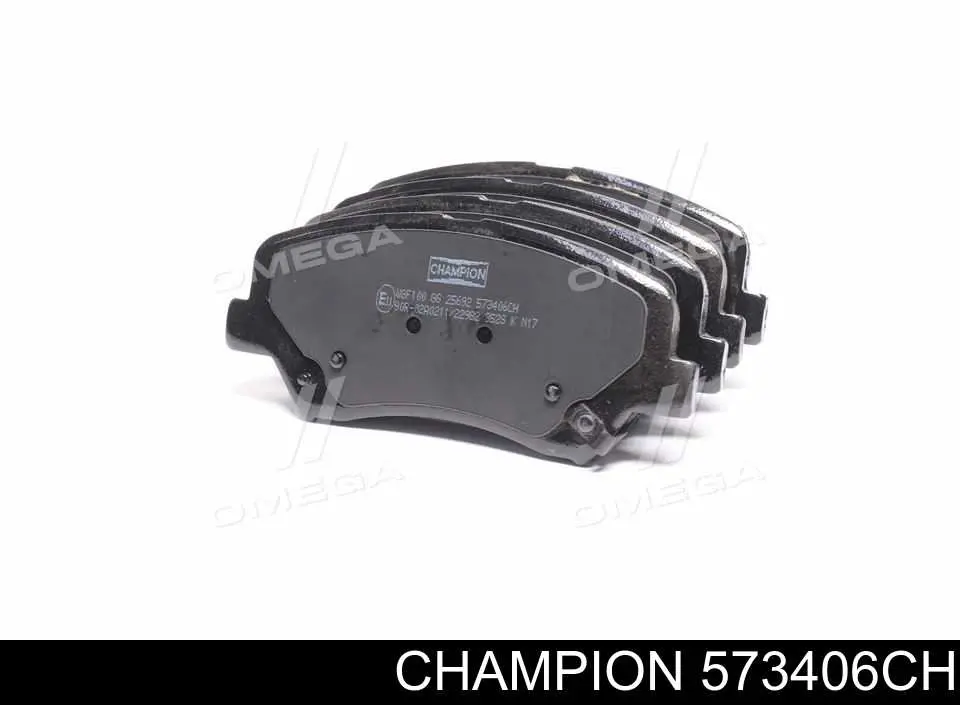 573406CH Champion Передні гальмівні колодки