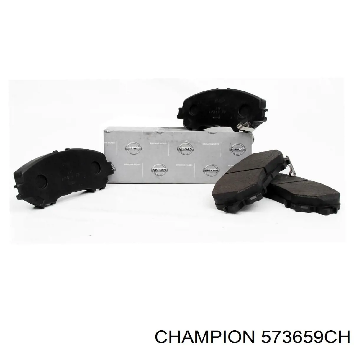 Тормозні колодки Champion 573659CH
