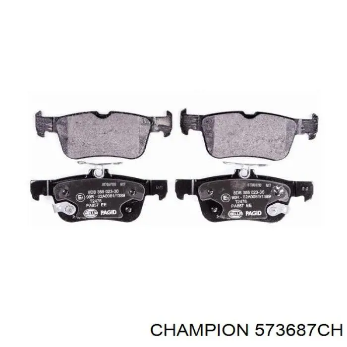 Задні гальмівні колодки Jurid/Bendix 573881J ціна, від 34.76 USD