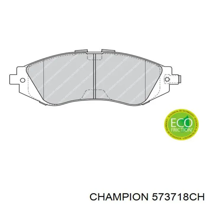 Передні тормозні колодки FC1116 Frico