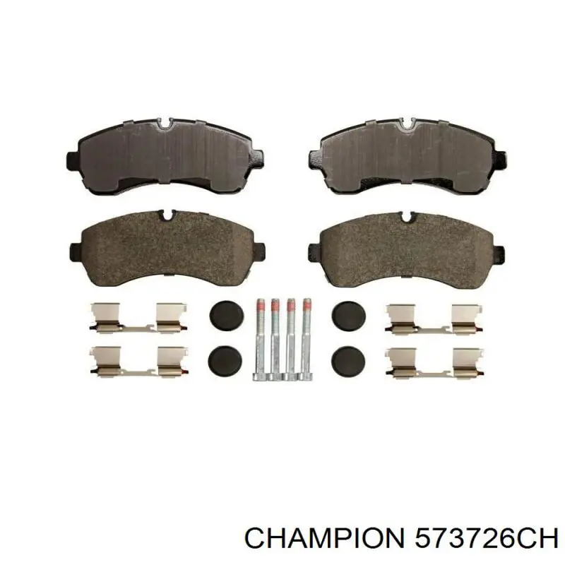 Гальмівні колодки Champion 573726CH ціна, від 32.47 USD