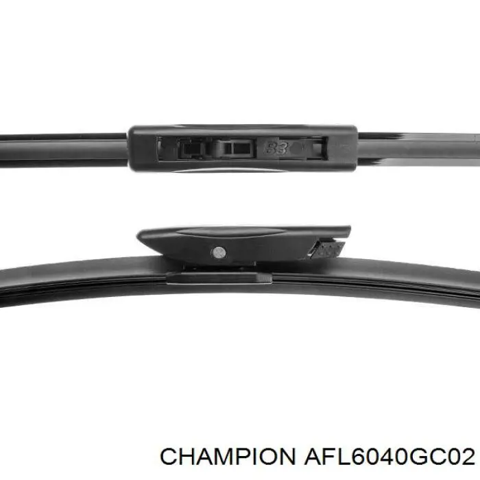 AFL6040GC02 Champion щітка-двірник лобового скла, комплект з 2-х шт.