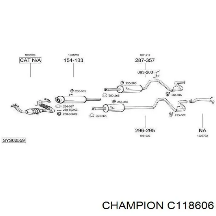 Купити C118606 Champion Фільтр очищення масла відцентровий