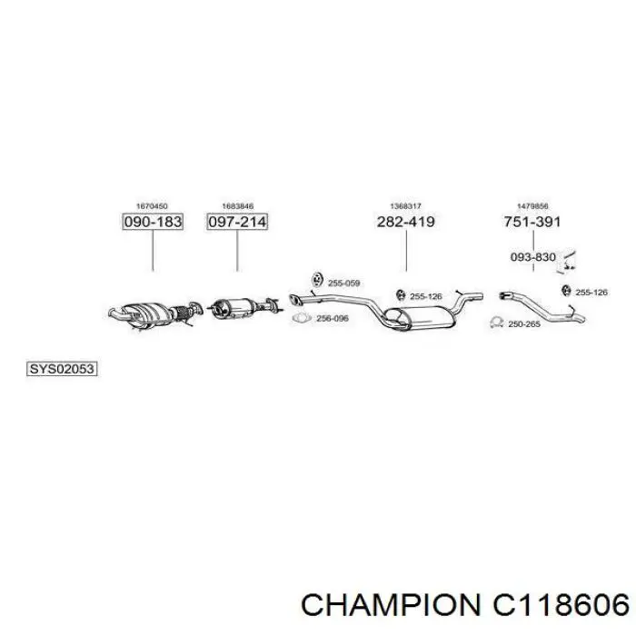 Фільтр масляний Champion C118606