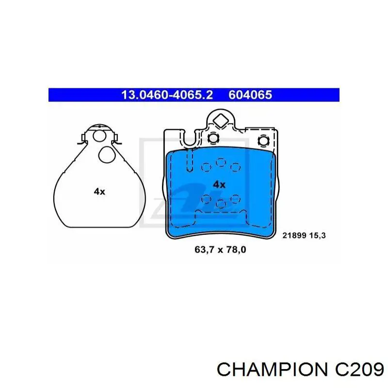 Масляний фільтр двигуна Champion C209 ціна, від 5.62 USD