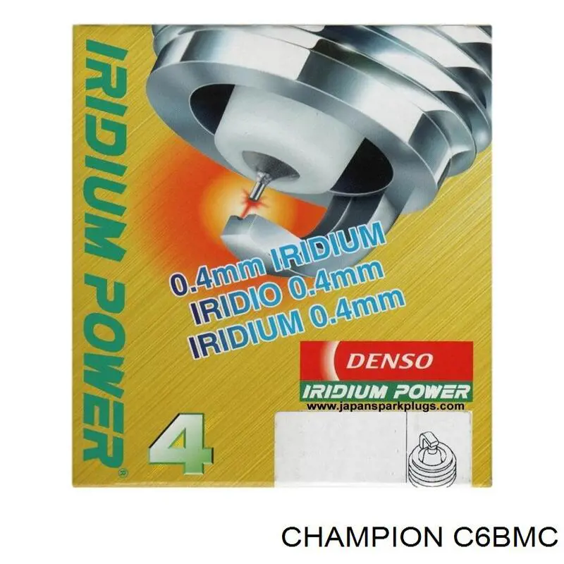 Свічки автомобільні Champion C6BMC ціна, від 4.72 USD