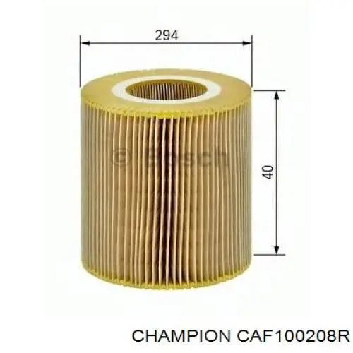 Елемент повітряного фільтра Champion CAF100208R ціна, від 6.23 USD