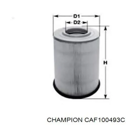 Фільтр повітряний Champion CAF100493C