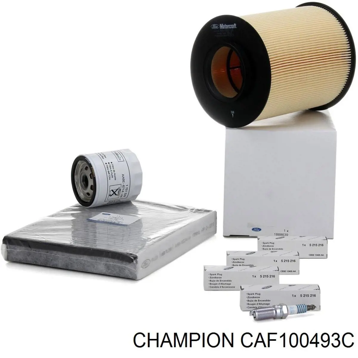 CAF100493C Champion Повітряний фільтр двигуна