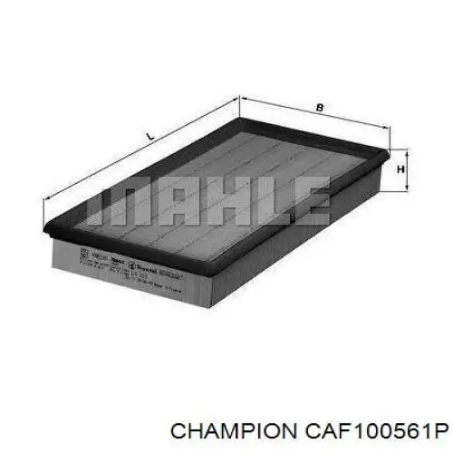 Елемент повітряного фільтра Alpha Filter AF1611S ціна, від 4.77 USD