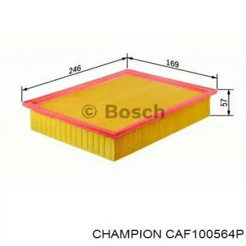 Елемент повітряного фільтра Alpha Filter AF1719 ціна, від 4.22 USD