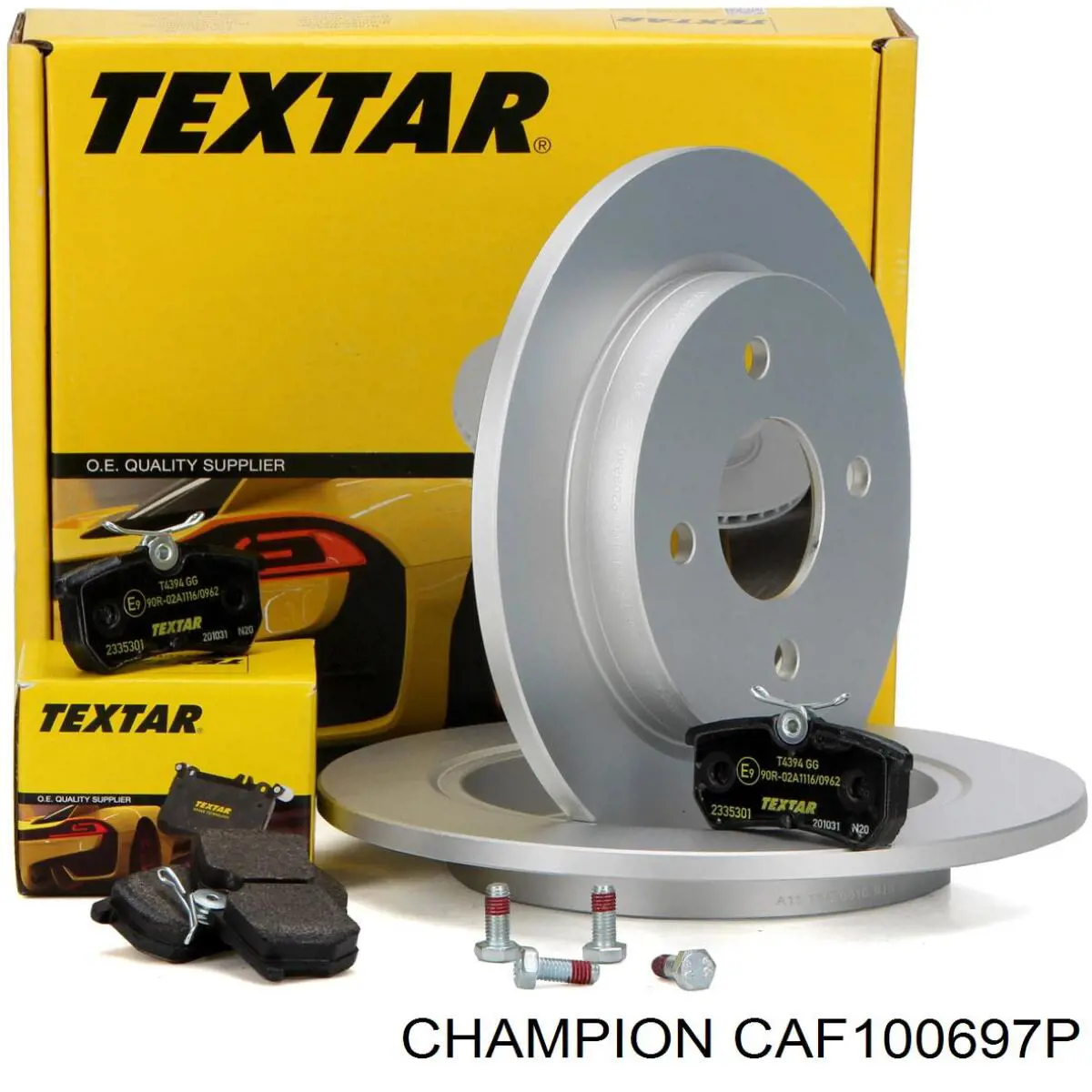 Елемент повітряного фільтра Champion CAF100697P ціна, від 4.22 USD