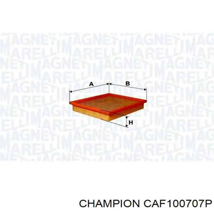 Купити CAF100707P Champion Автомобільний фільтр повітря