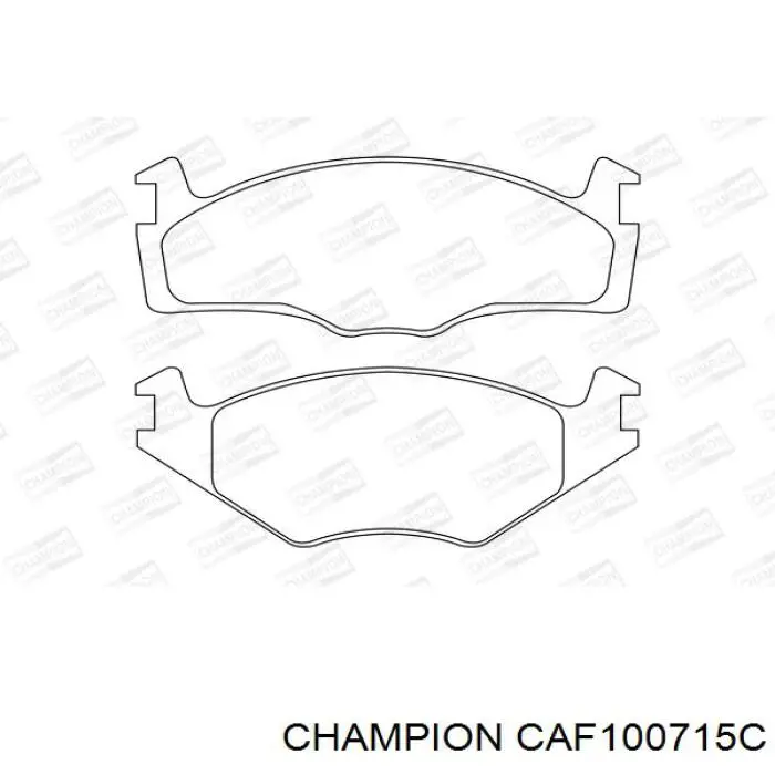 CAF100715C Champion фільтр повітряний