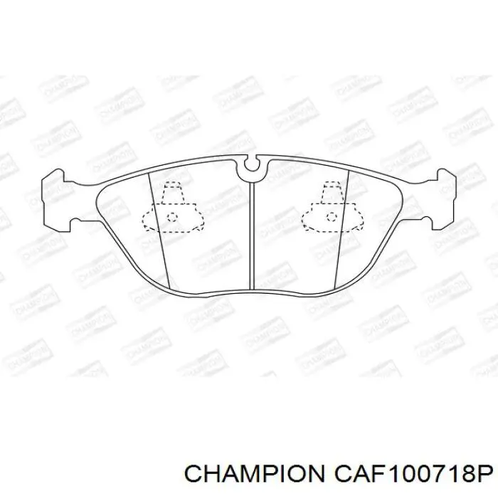 Елемент повітряного фільтра Champion CAF100718P ціна, від 5.62 USD