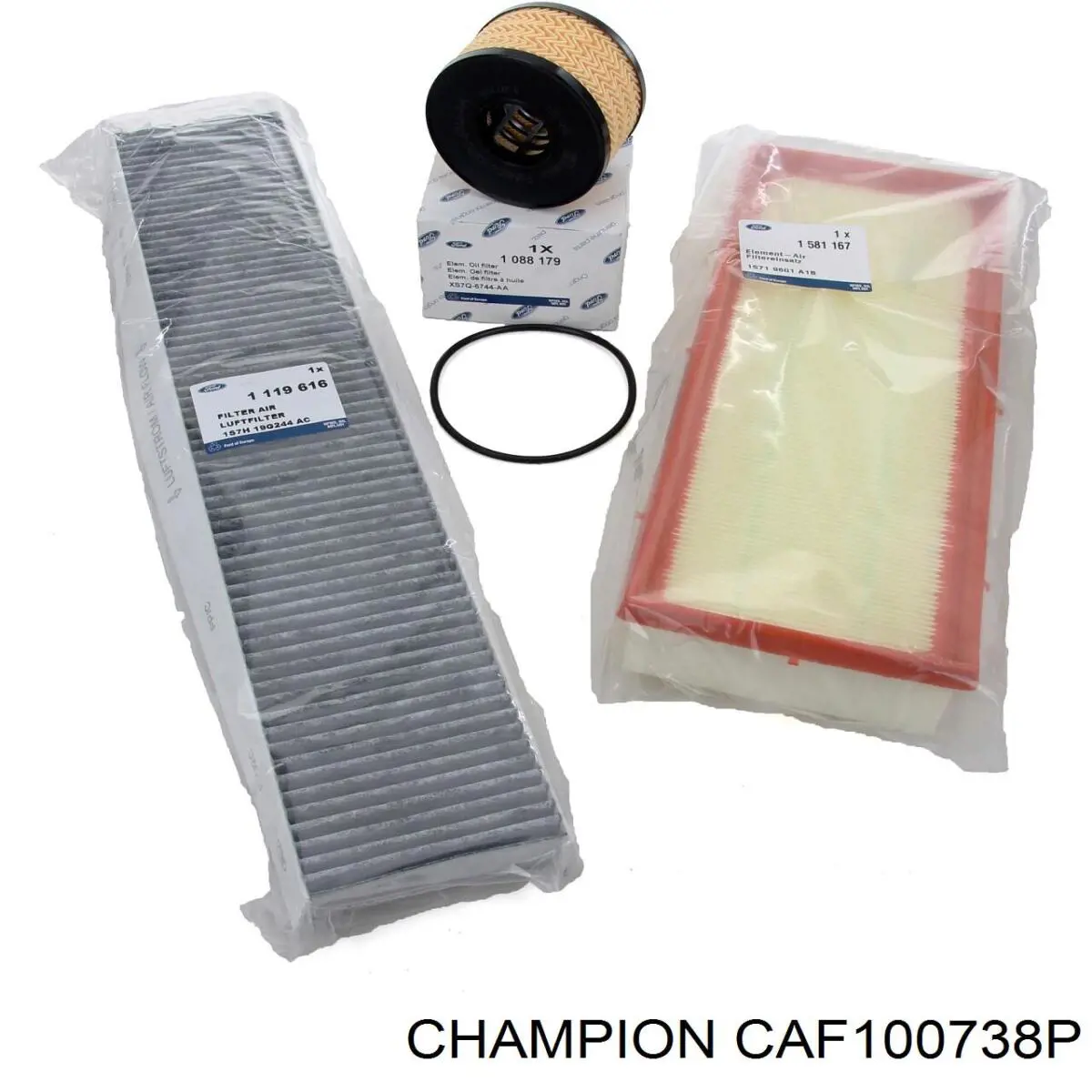 Повітряний фільтр CAF100738P Champion