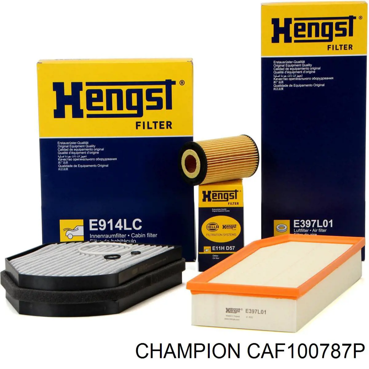 Елемент повітряного фільтра Champion CAF100787P ціна, від 7.05 USD