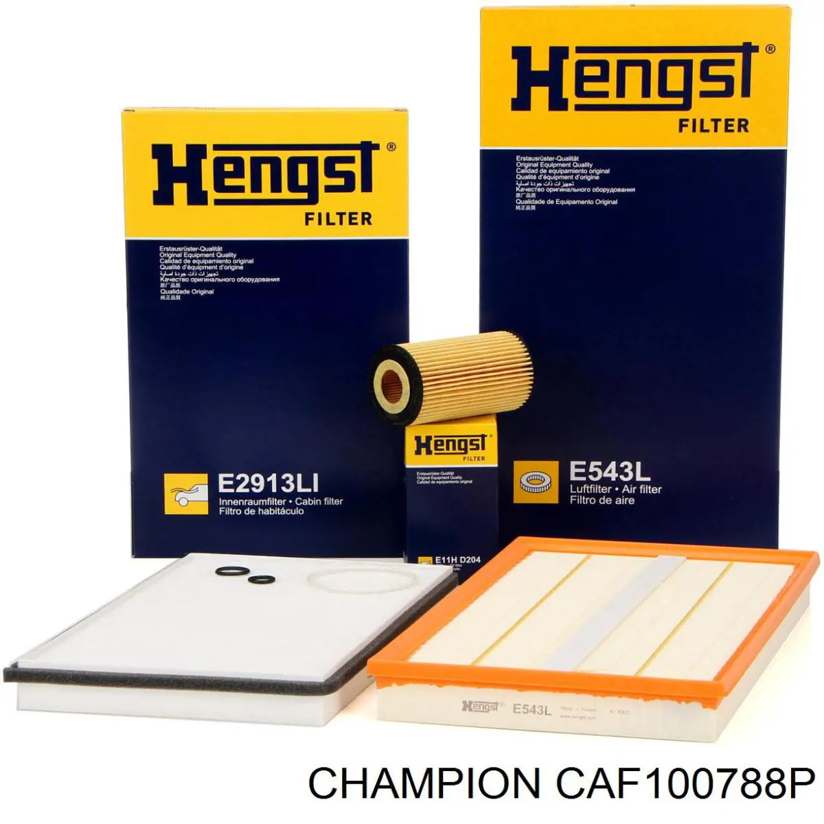 Фільтр повітряний Champion CAF100788P