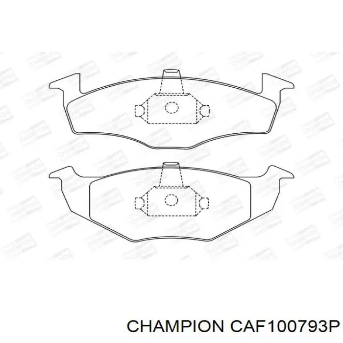 Повітряний фільтр CAF100793P Champion