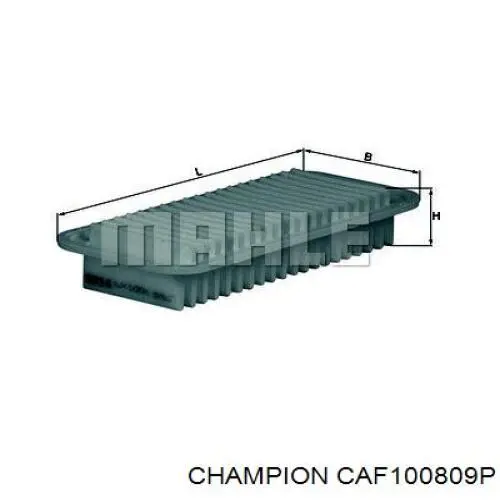 Елемент повітряного фільтра Champion CAF100809P ціна, від 3.83 USD
