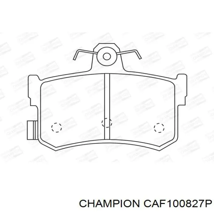 CAF100827P Champion фільтр повітряний