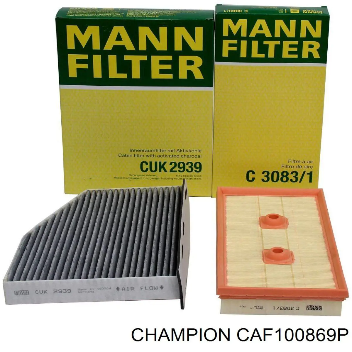 Фільтр повітряний Champion CAF100869P