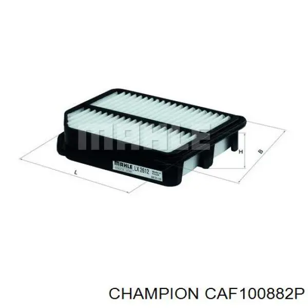 Повітряний фільтр CAF100882P Champion