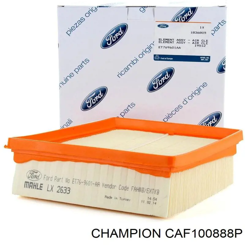 Елемент повітряного фільтра Champion CAF100888P ціна, від 6.57 USD