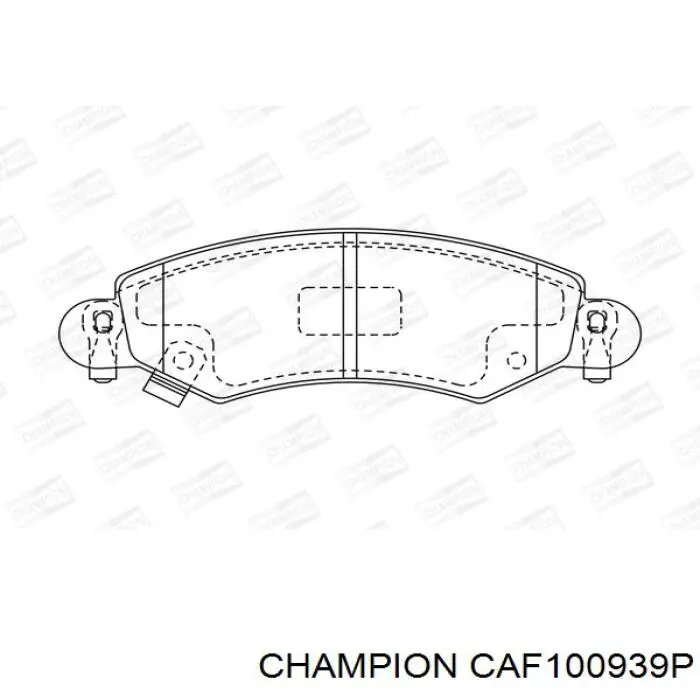 Фільтр повітряний CAF100939P Champion