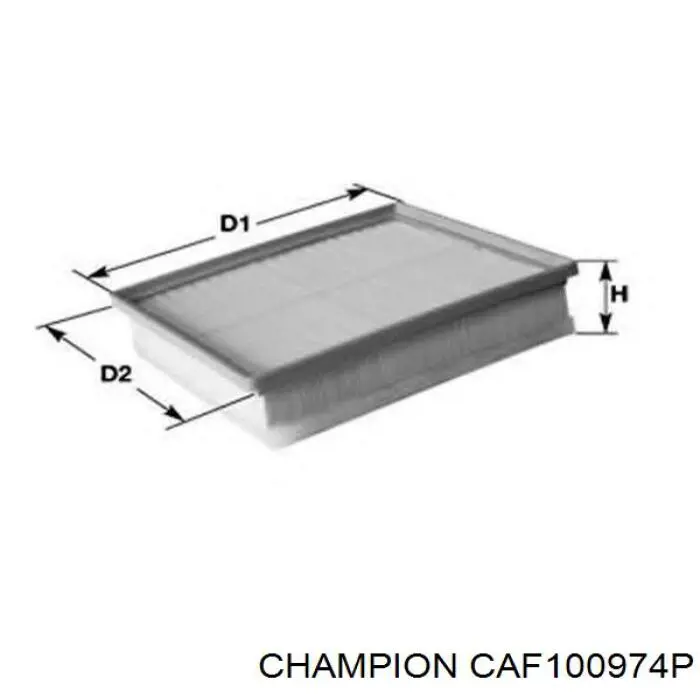 Повітряний фільтр CAF100974P Champion