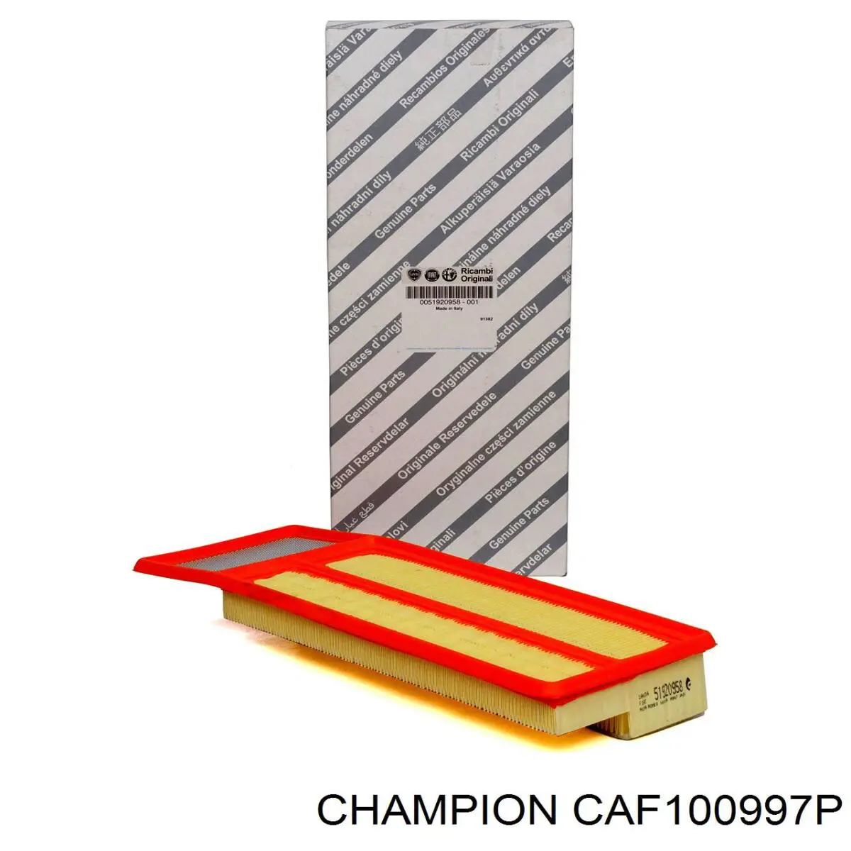 CAF100997P Champion Повітряний фільтр двигуна