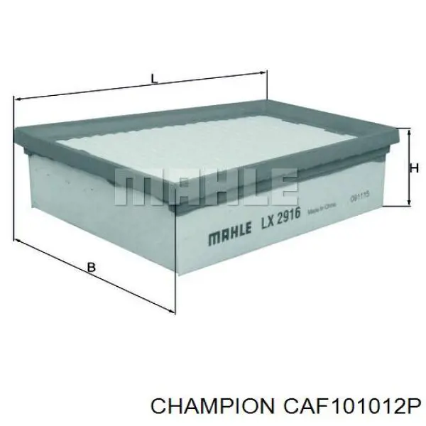 Повітряний фільтр 7701071327 Renault (RVI)
